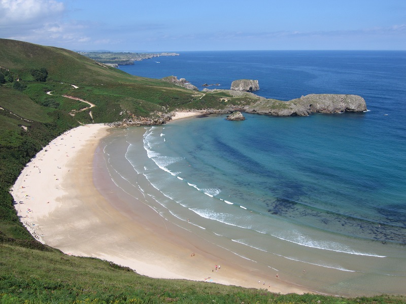 Plage naturiste Torimbia Asturias