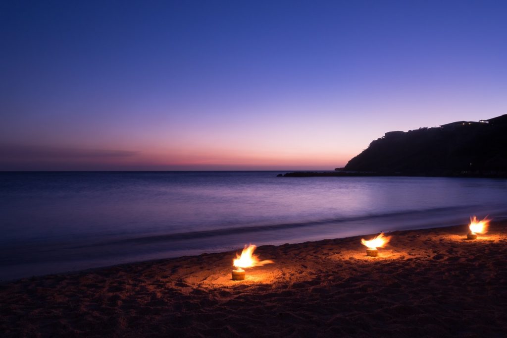 Plage nuit