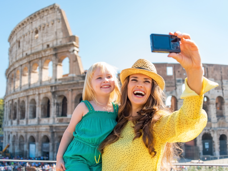 Rome en famille