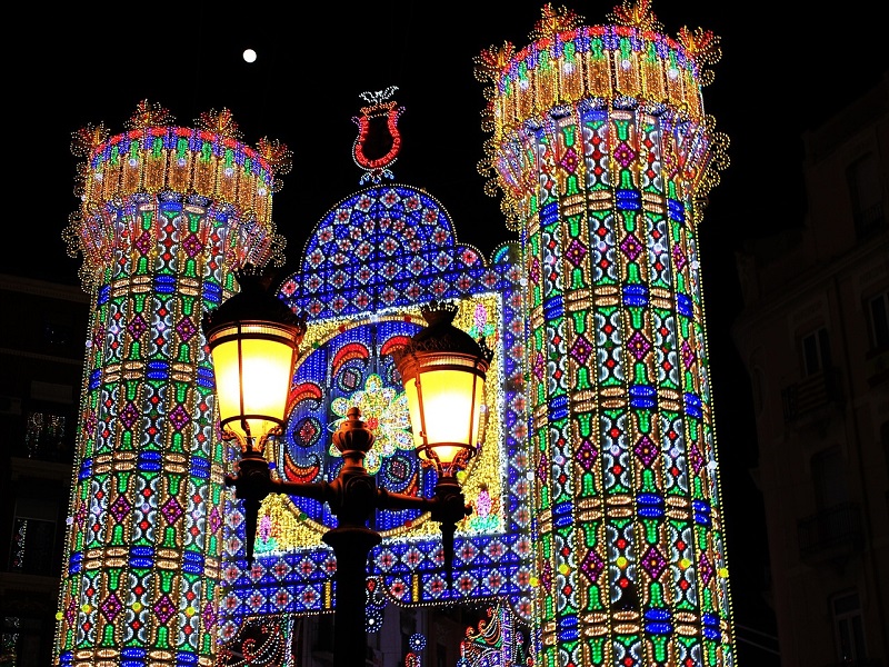 Fallas illumination