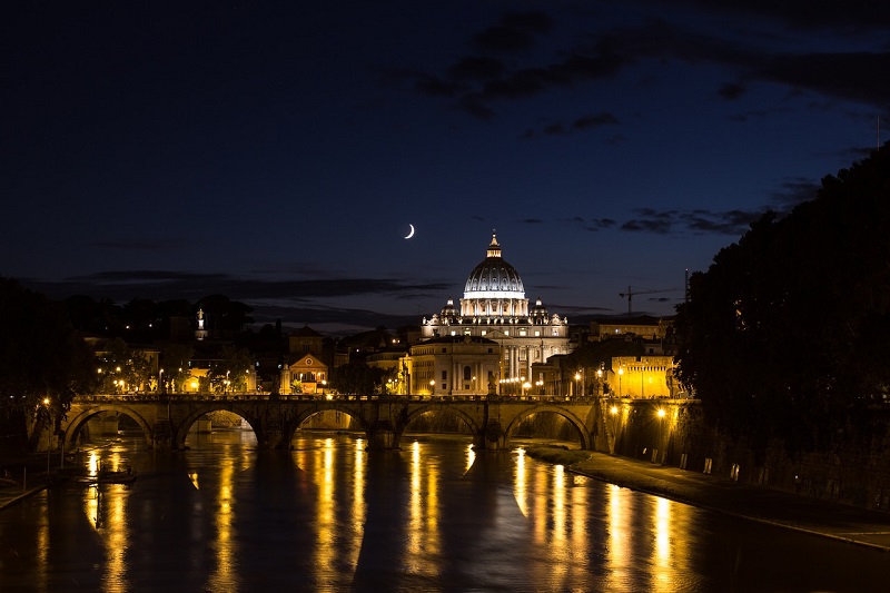 Rome nuit vatican