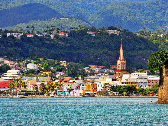 La capitale de la Martinique: Fort de France