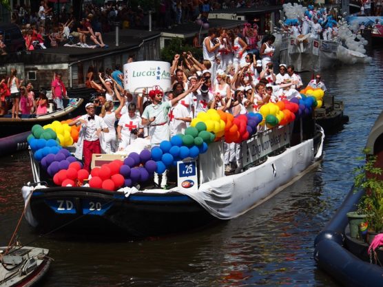 Défilé de la Gay Pride Day à Amsterdam