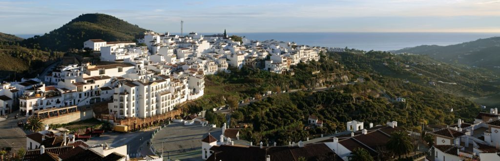 La particularité de Frigiliana : ses maisons blanches.