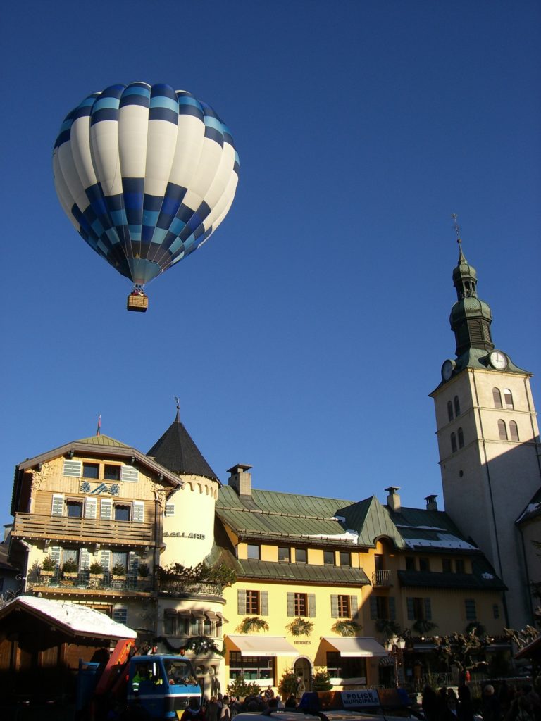 L'atmosphère de Megève est fantastique