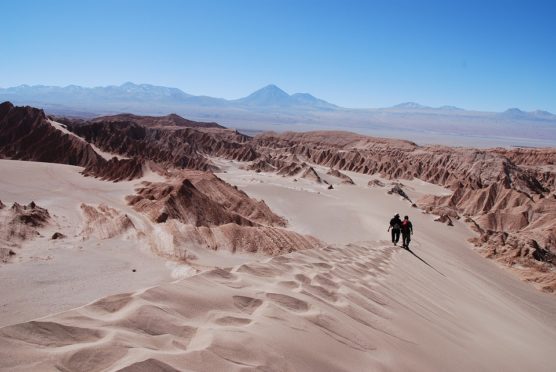 L'aride désert d'Atacama au Chili