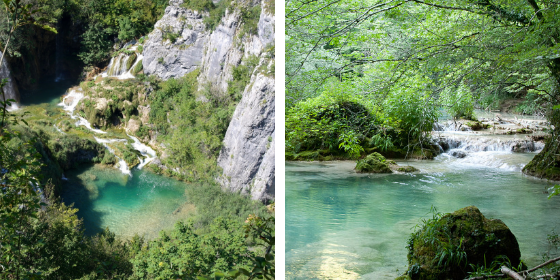 lac-plitvice-croatie-rivière-urederra-espagne